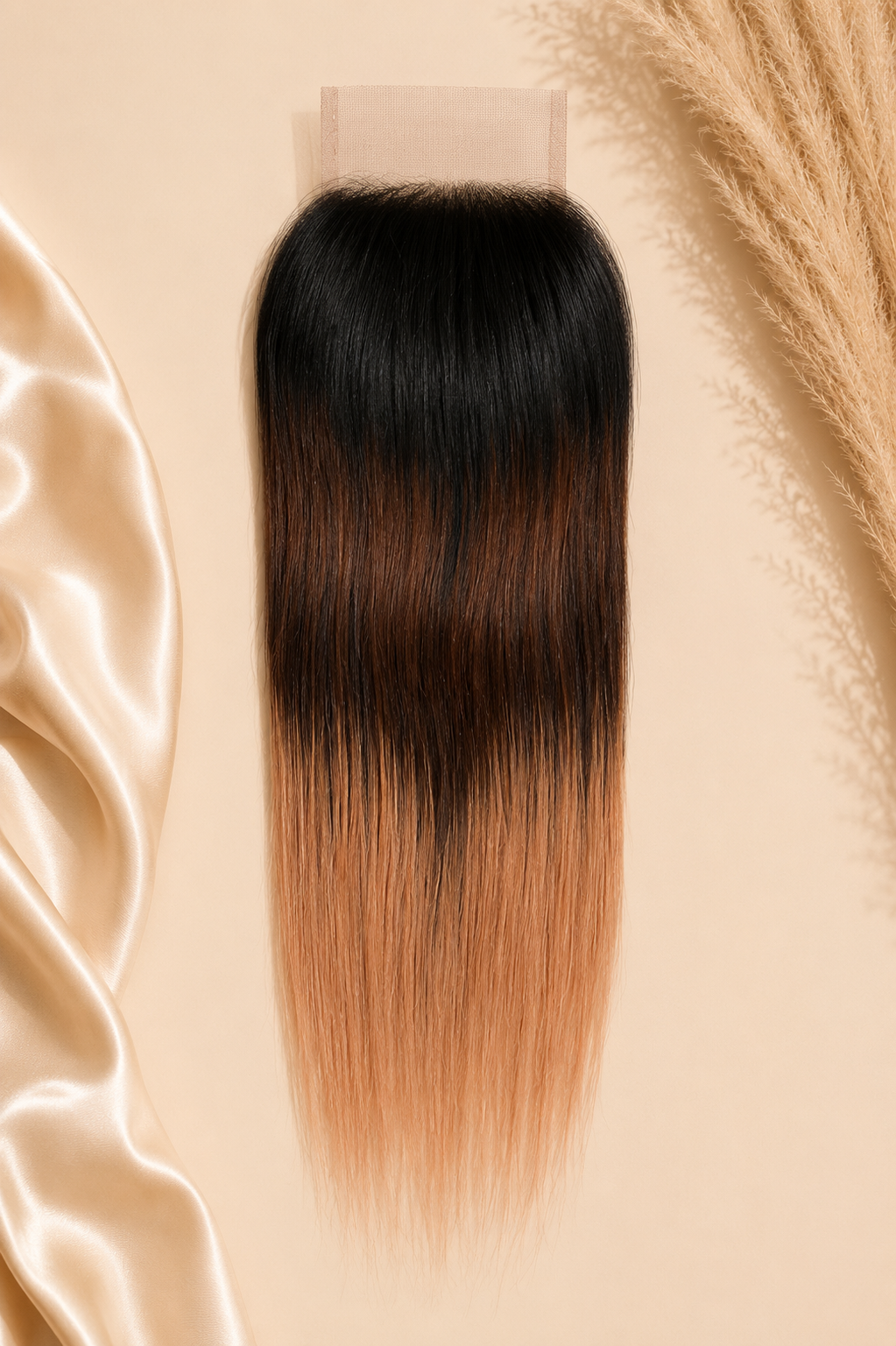 Indonesian Ombre #3 Straight Closures