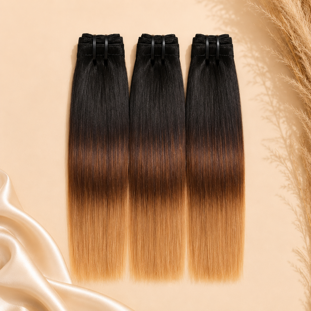 Indonesian Ombre #3 Straight Bundles