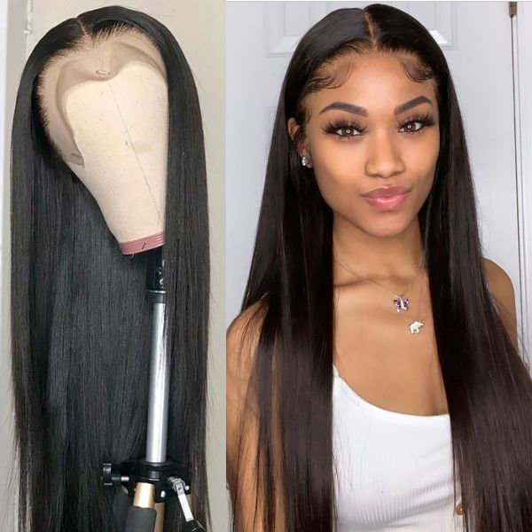 Brazilian Straight Undetectable Lace Front Wig